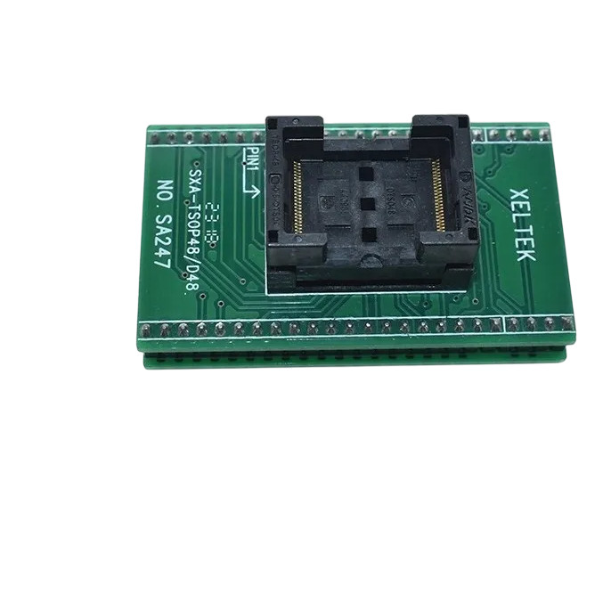 7556 - Tsop48 Adaptador Dip48 Nand Flash - Universal 0.5mm