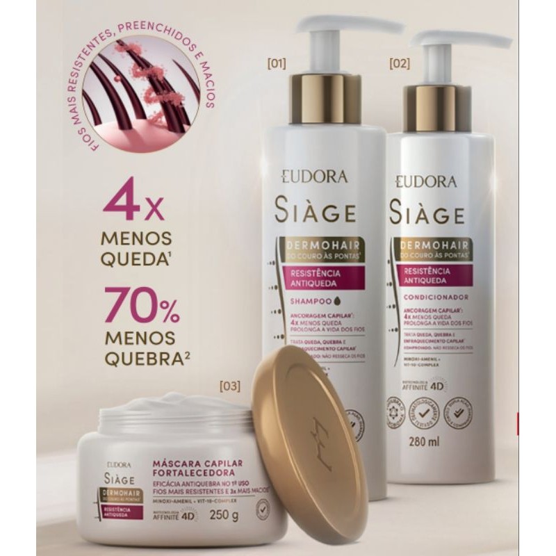 Combo Siàge Antiqueda (4 itens)
