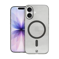 Capa case capinha para iPhone 17 - Crystal Slim Magsafe - NÃO AMARELA - Titanium - Gshield