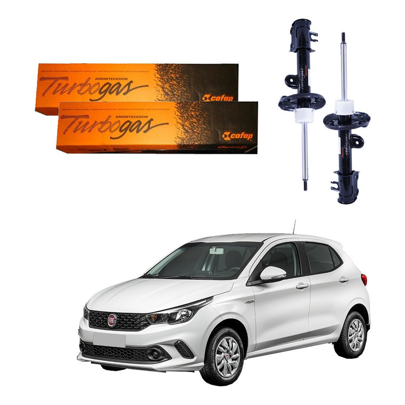 Par Amortecedor Dianteiro Argo 1.0 1.3 1.8 2017 A 2020 em Oferta na Shopee