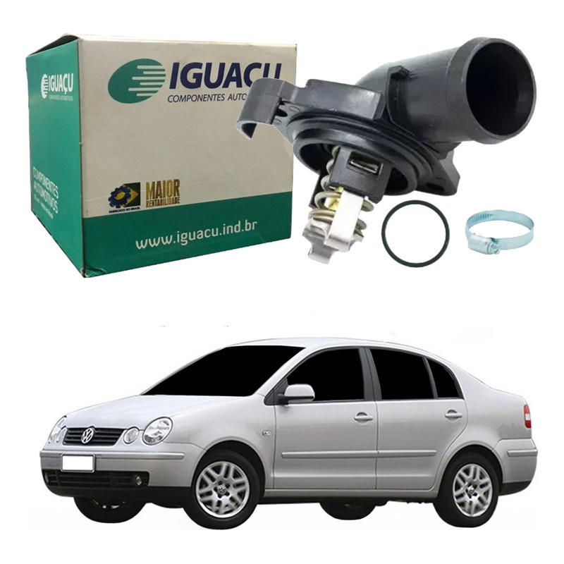 Valvula Termostatica Iguaçu Polo Sedan 1.6 8v 2003 A 2006