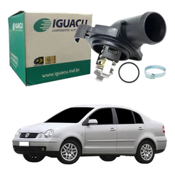Valvula Termostatica Iguaçu Polo Sedan 1.6 8v 2003 A 2006