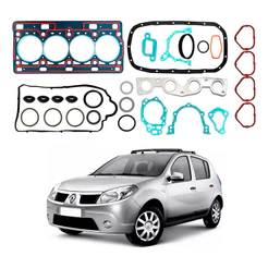 Jogo Junta Motor Bastos Sandero 1.0 16v Flex 2007 A 2014