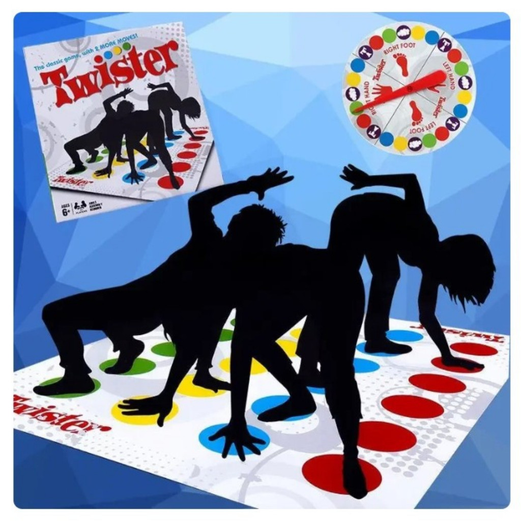 Jogo Tapete Party Game Similar Twister Importado Game Amigos Festa Divesão Família com Tabuleiro