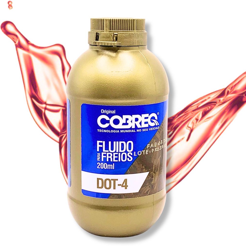 Fluído de Freio Dot 4 200ml Cobreq