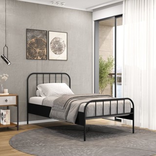 Cama Solteiro Tubular Julia Yescasa Preto em Oferta na Shopee