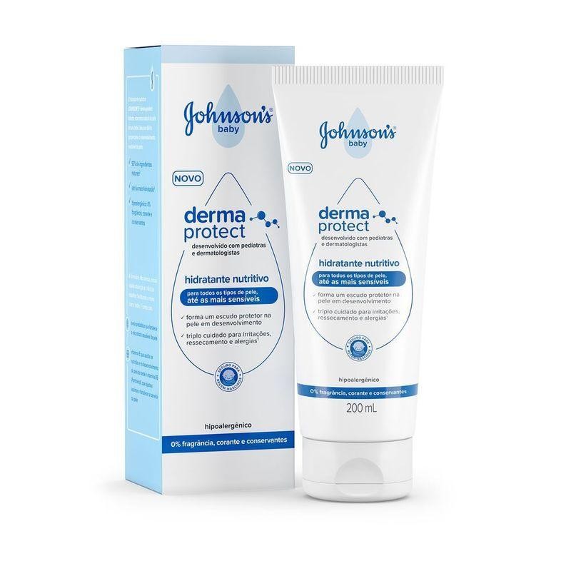 Hidratante Nutritivo Johnson's Baby Derma Protect 200ml