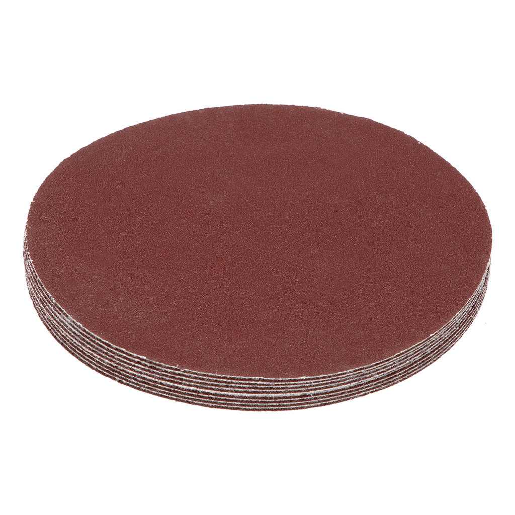 DISCO DE LIXA COM VELCRO, GRAO 120, 125MM, 10PCS // MTX em Oferta na Shopee