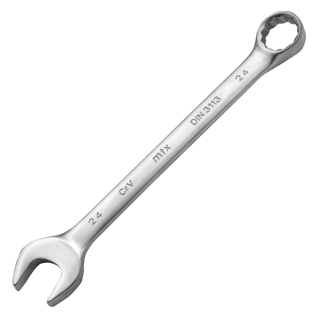CHAVE COMBINADA, CROMO VANADIO, CROMO FOSCO, 24MM, 1PC // MTX em Oferta na Shopee