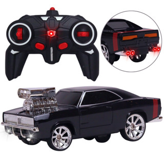 Carrinho Controle Remoto Veloz Preto Furioso C/ Som e Luz - Castela em Oferta na Shopee