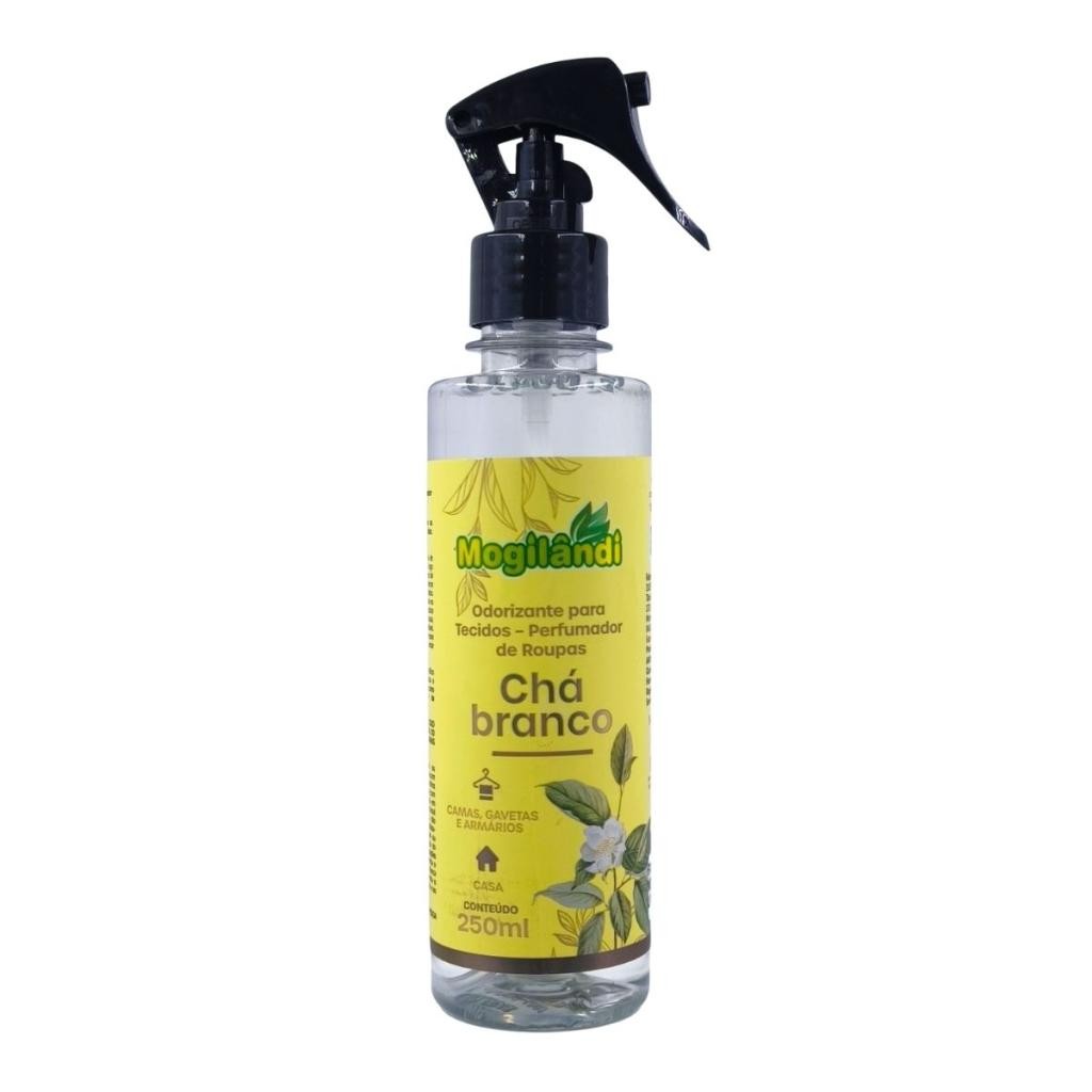 Aromatizante de Tecidos Mogilândi 250ml - Chá Branco em Oferta na Shopee