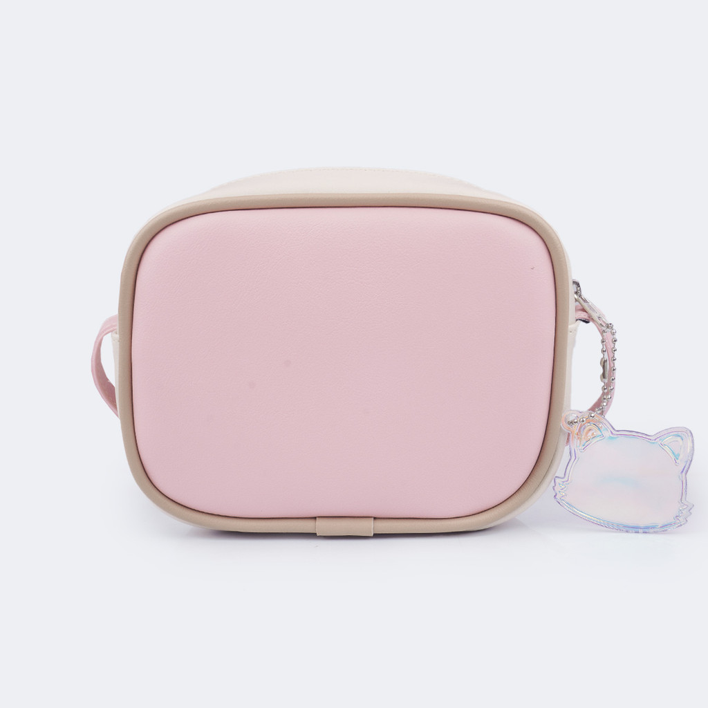 Bolsa Feminina com Chaveiro de Gatinho Personalizado Pampili em Oferta na Shopee