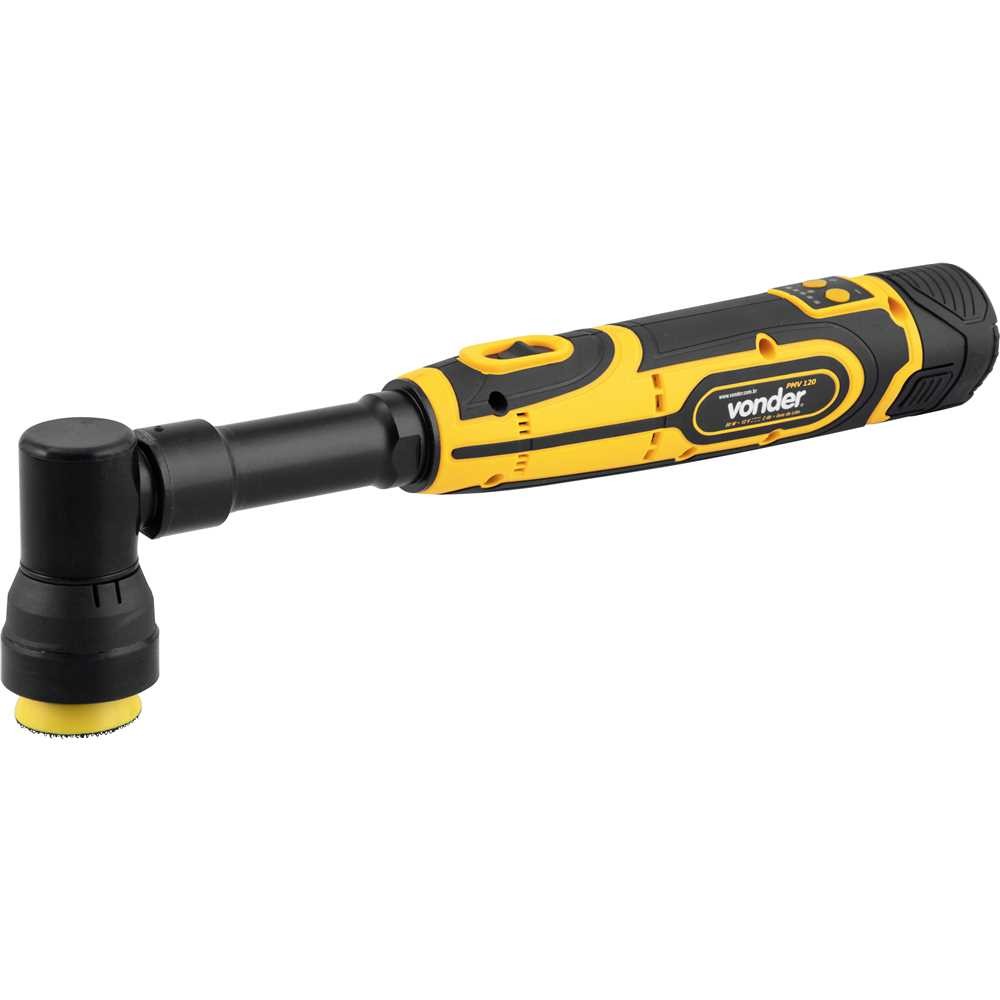 Politriz Mini Automotiva 2x Baterias 2X PMV 120 12 V Vonder