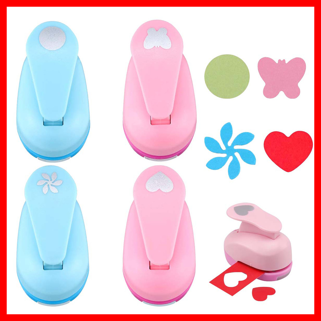 [Conjunto de perfurador artesanal de 4 peças] Cartão de Scrapbook de papel Ferramenta criativa faça você mesmo em Oferta na Shopee