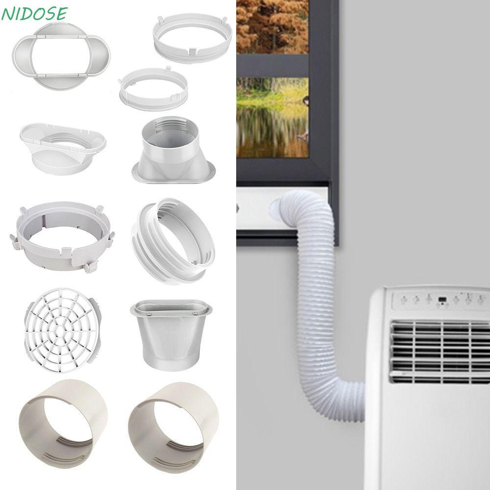 Interface De Tubo De Escape NIDOSE , Conector De Mangueira De Ar Condicionado De Substituição ABS , Formato Redondo/Quad