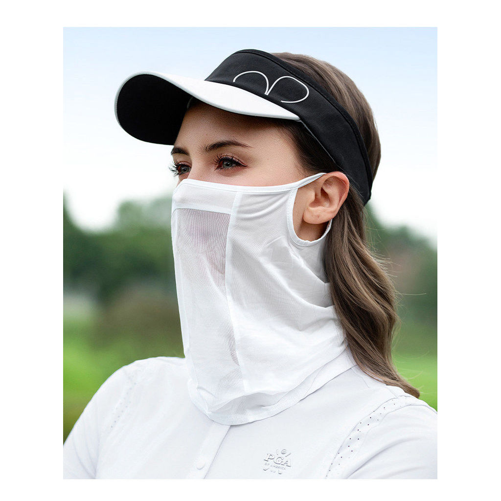 PGM Golf Protetor Solar Máscara Protetor Solar De Seda Gelo Homens Mulheres Esportes Ao Ar Livre Máscara Facial Anti-UV 