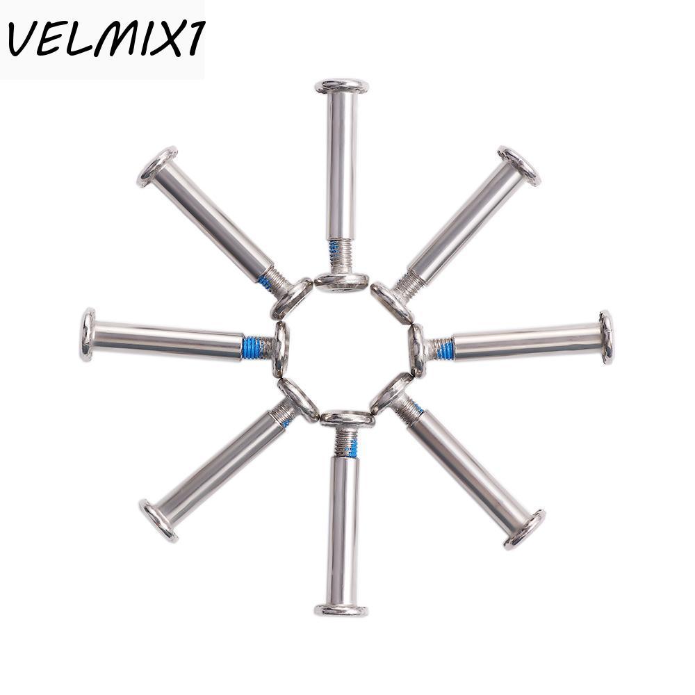 VELMIX1 Parafuso De Skate Em Linha , Lâminas De Rolo , Parafusos De Patinação , Eixos De Roda , Espaçador De Sapatos