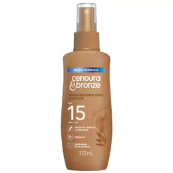 Bronzeador Fluído com Cor Spray Cenoura & Bronze FPS 15 110ml