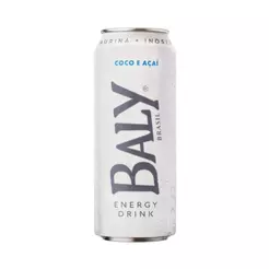 Energético Baly Coco e Açaí Lata 473ml - Embalagem com 6 Unidades