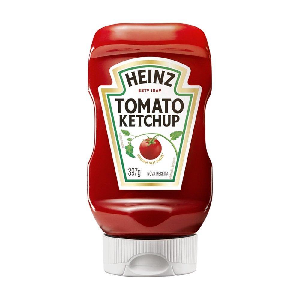 Ketchup Heinz Tradicional 397g - Embalagem com 16 Unidades