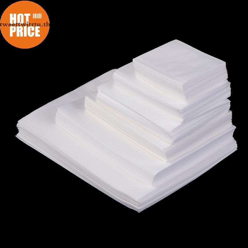 WEIYU 100 Pçs Saco De Chá Descartável Papel De Filtro De Vedação Térmica Para Ervas Saquinhos Soltos Multi Tamanho Vazio