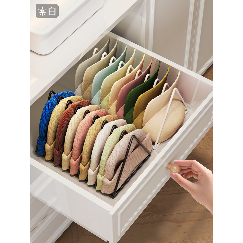Gaveta chapéu armazenamento ferramenta útil não deformado lã chapéu frio rack boné de beisebol armazenamento display rac