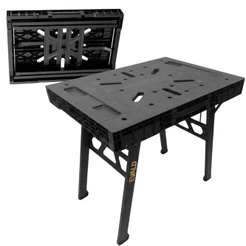 Bancada de Trabalho Portátil Multiuso Até 750 KG Dobrável 85x60x79CM EVALD
