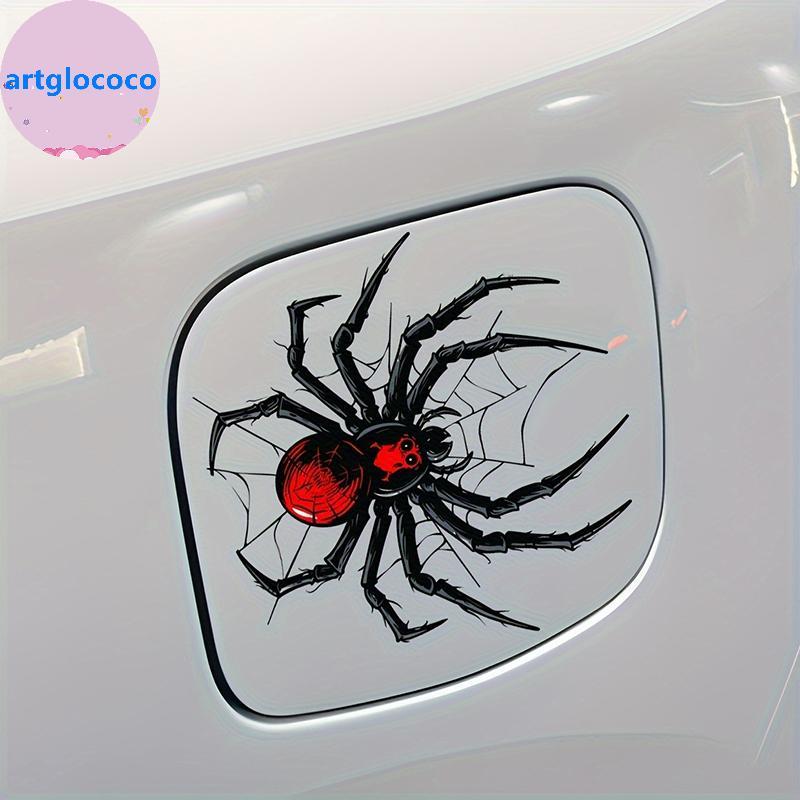 Artglococo Engraçado Aranha Motocicleta Stiers À Prova Dwaterproof Água DIY Moto Painéis Laterais Tanque De Combustível