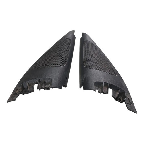 Par Acabamento Interno Retrovisor Vw Golf 2007 2013 Preto