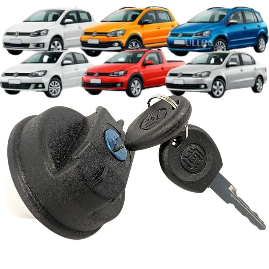 Tampa Tanque VW Gol Saveiro Voyage G2 G3 G4 G5 G6 G7 - Fox / Space / Cross / Polo - A3 /