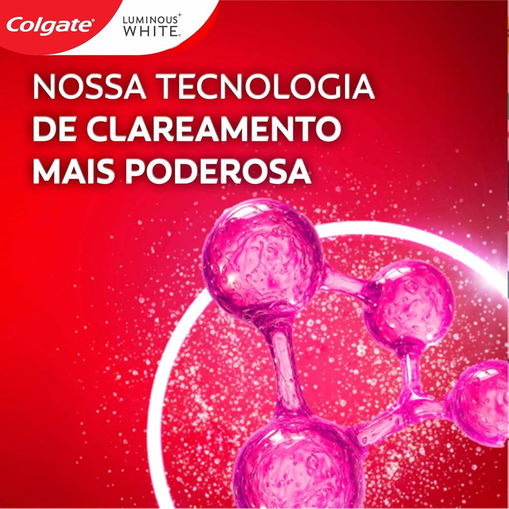 Pack Creme Dental Colgate Luminous White Glow Com 2 Unidades De 70g — imagem 2 de 2