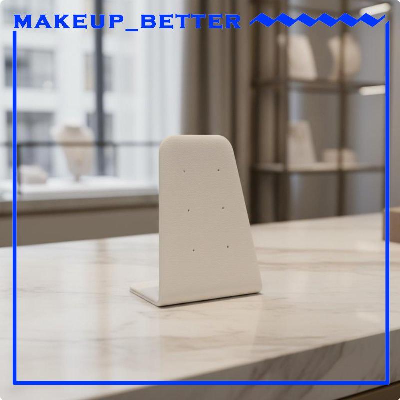 [Makeup_better] Placa De Exibição De Brincos Design Minimalista Colar Display Cavalete Luz Suporte De Joias De Luxo Para
