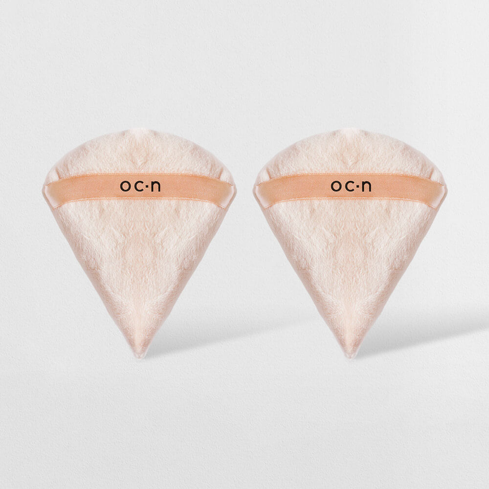 Kit Esponja de Maquiagem para Acabamento Powder Puff (2 Produtos)