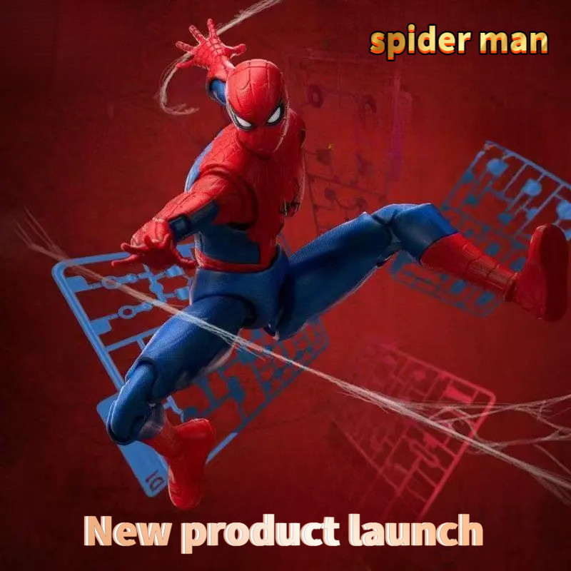 Marvel 2026 New Product spider man Jeff the Land Shark Invisible Woman Marvel superheroes Action Figure Model