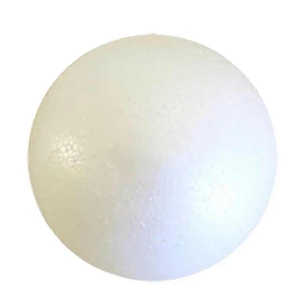 Bola de Isopor Maciça Styroform 80 mm Pacote com 9 Un Ref. 929364 em Oferta na Shopee