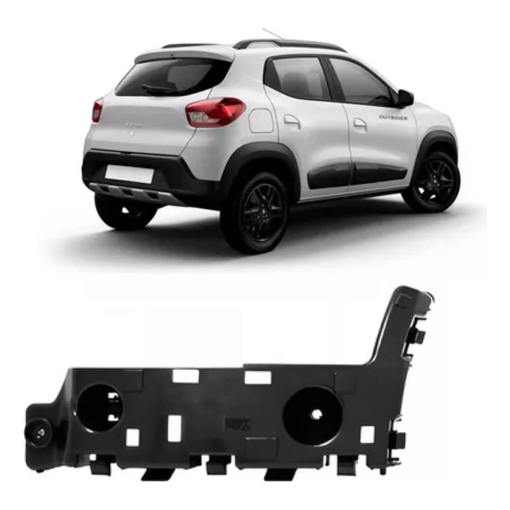 Guia Parachoque Traseiro Kwid 2018 19 20 21 22 2023 Direito