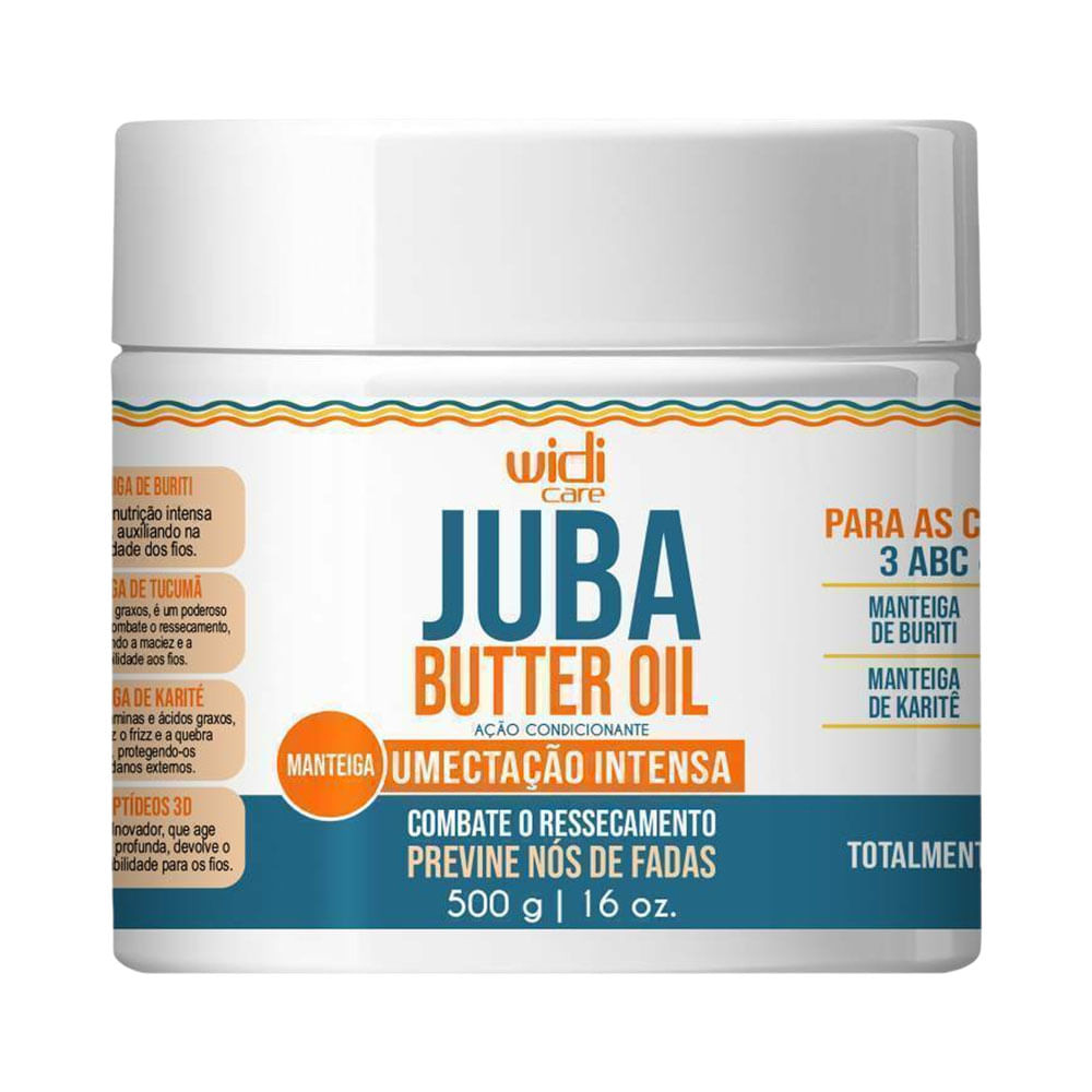 Máscara Widi Care Juba Butter Oil Umectação Intensa 500g em Oferta na Shopee