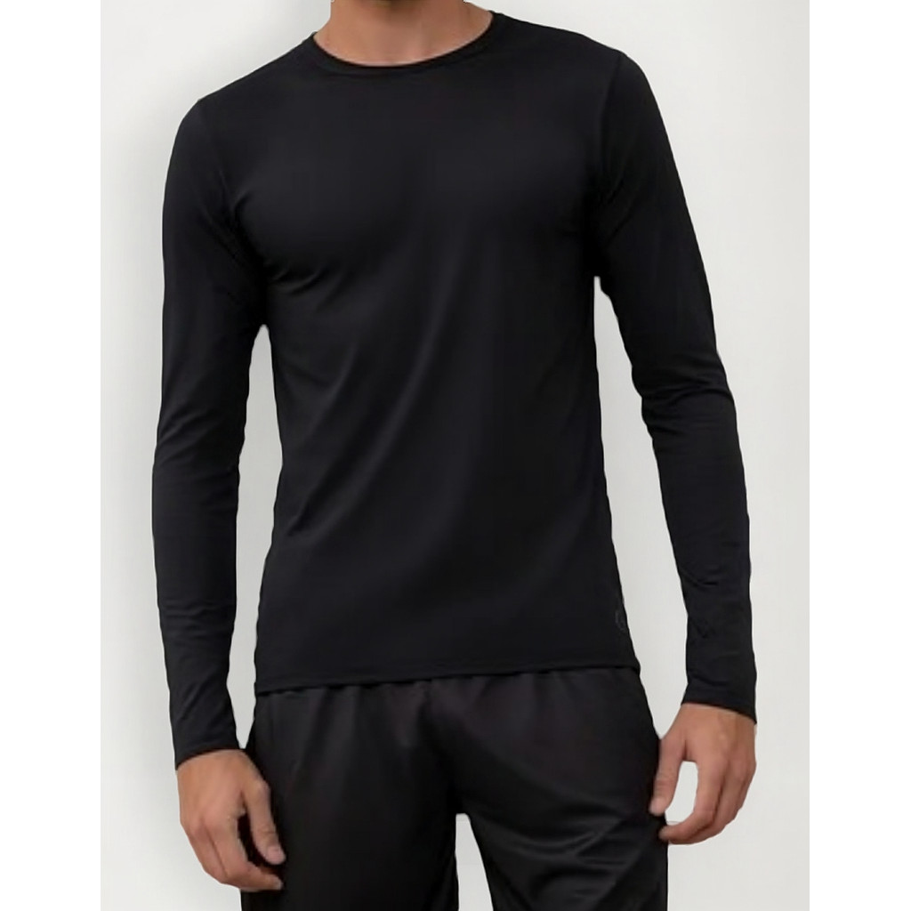 Camisa Térmica Masculina Proteção Solar Uv50+ Toque Gelado Fitness Academia