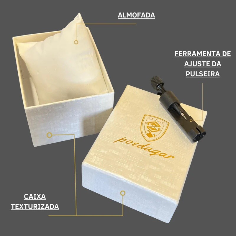 Caixa De Presente Para Relógio POEDAGAR , Um Sofisticado Pessoas