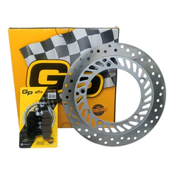 DISCO DE FREIO C/ PASTILHA DE FREIO DIANTEIRO GP7 CBX250 TWISTER 01 A 09