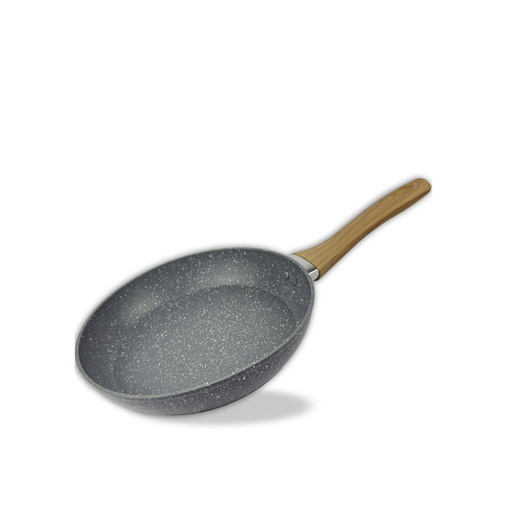 Frigideira antiaderente de ceramica 24cm cinza chumbo utilizze em Oferta na Shopee
