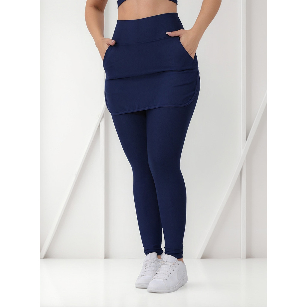 Legging Leg Saia Fitness Academia Feminina