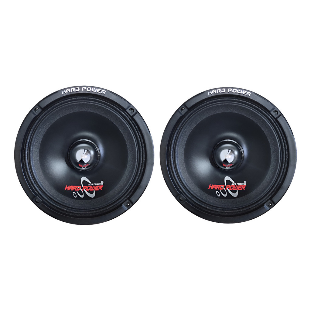 PAR ALTO FALANTE HARD POWER WOOFER HP 200MB 6 POLEGADAS 200W RMS 4 OHMS em Oferta na Shopee