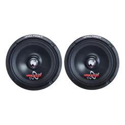 PAR ALTO FALANTE HARD POWER WOOFER HP 200MB 6 POLEGADAS 200W RMS 4 OHMS