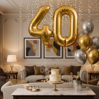 Kit 2 Balão 32 Pol Metalizado Número 70 CM Balões Bexiga Aniversário Festas Decorações Dourado em Oferta na Shopee