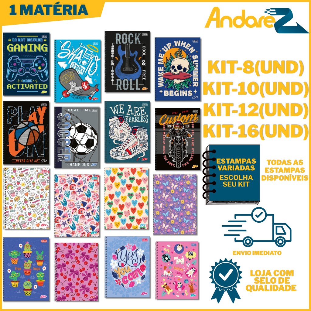 Tilibra 12 Matérias: Onde Comprar | BuscaProdutos