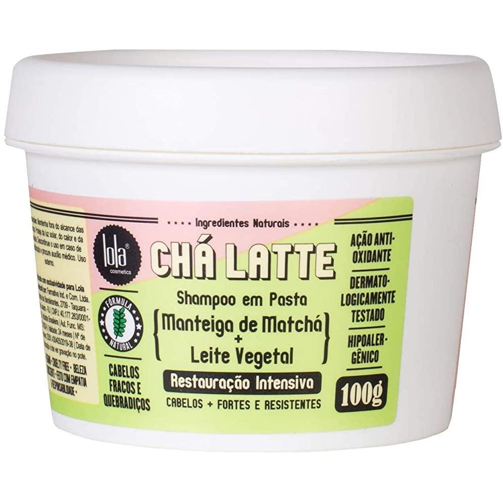 Shampoo em Pasta Lola Chá Latte Manteiga de Matchá + Leite Vegetal 100g