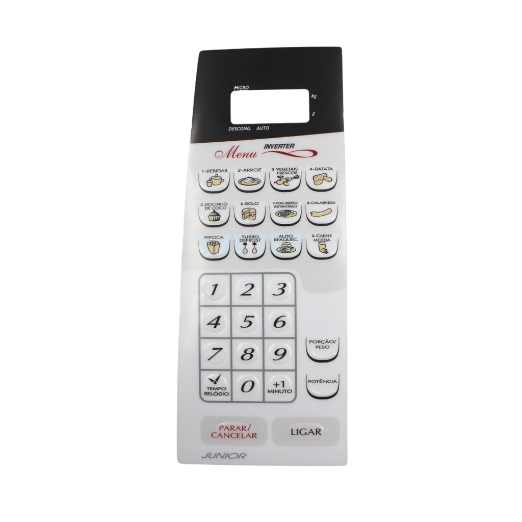 Membrana Painel Microondas Panasonic Nns52 - 0013402