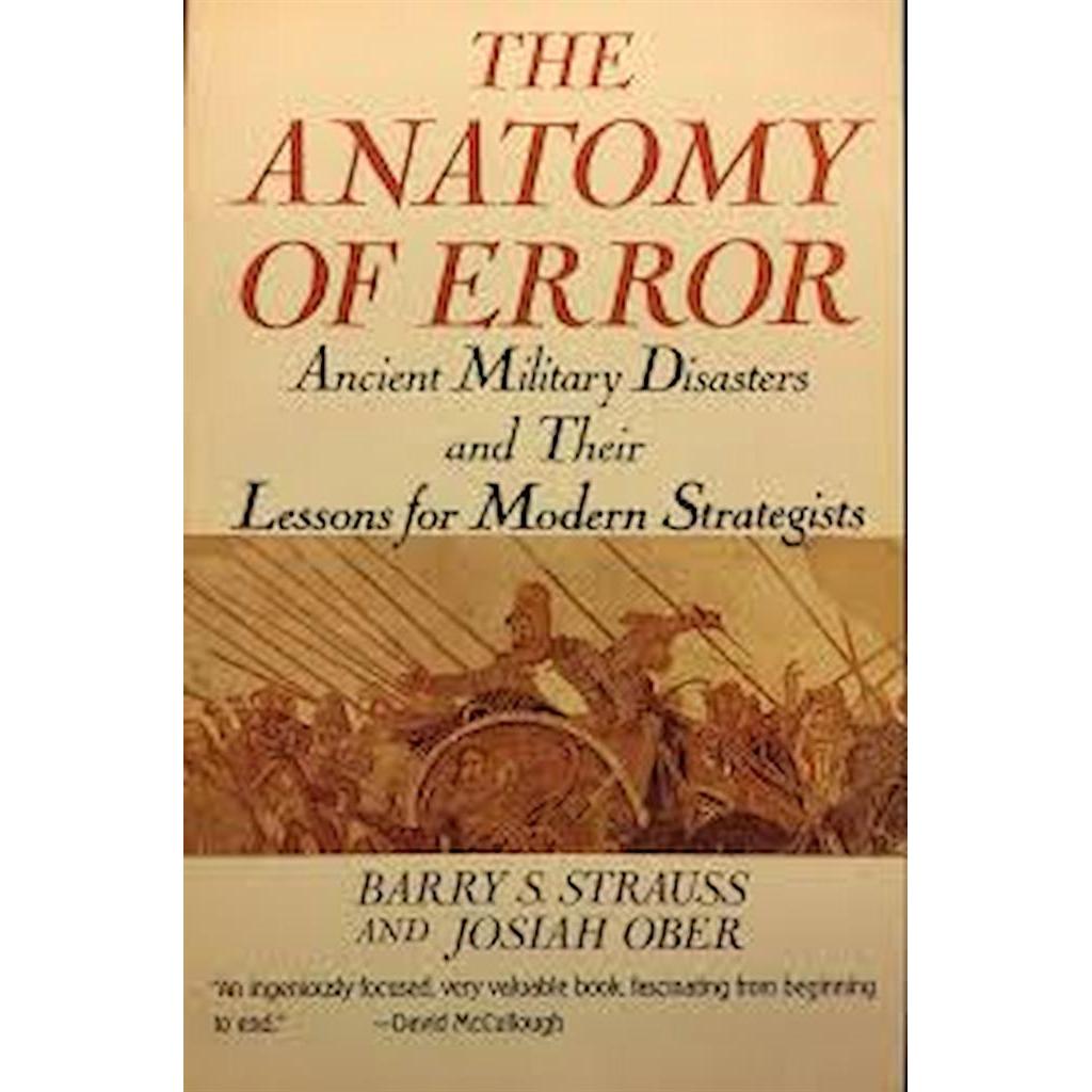 THE ANATOMY OF ERROR autor BARRY S.STRAUSS