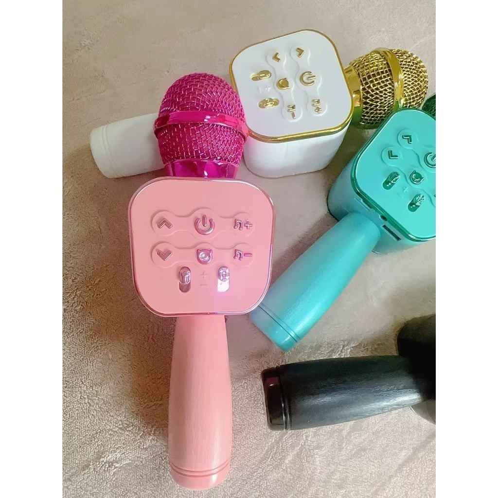 Microfone Karaokê Bluetooth Efeito De Voz Recarregável Modo Selfie